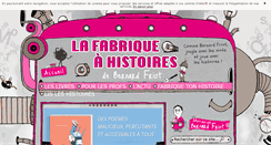 Desktop Screenshot of bernardfriot-fabriqueahistoires.com
